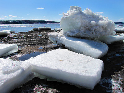 LA DÉBACLE DES GLACES À CAP ROUGE