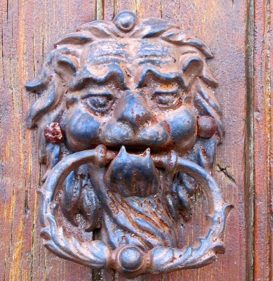 lion de porte