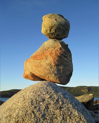 Les rochers de Tadoussac