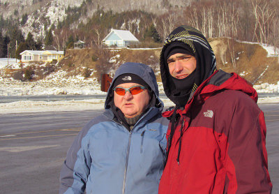 Michel Tremblay et Simon Fortin