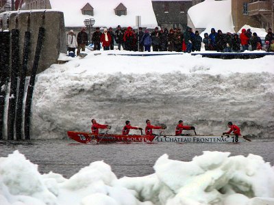 au quai du traversier