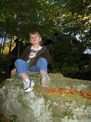 Rock in our backyard