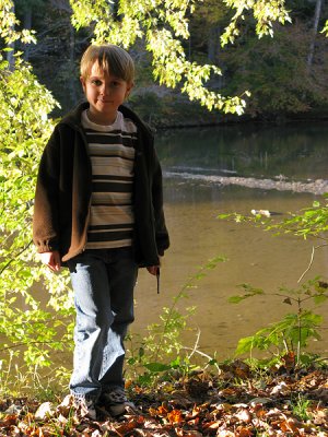 Christian by the lake