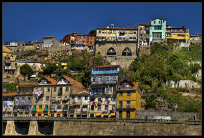 Porto river banks