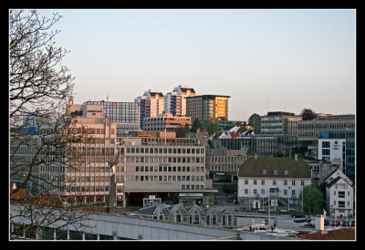Modern Stavanger from the Valberg Tower