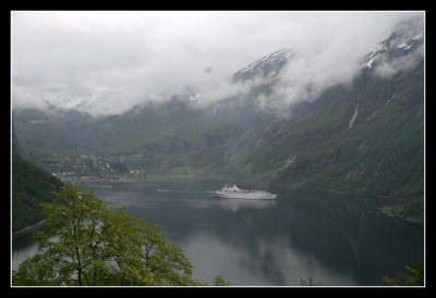 Geiranger - Cruiseship