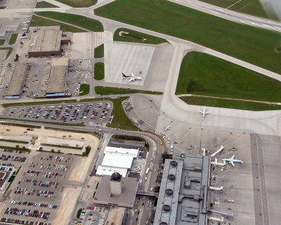 Aerial View Winnipeg International Airport Sept. 2009