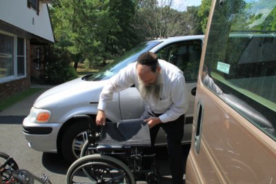 Denberg Help with Trike & Wheelchair