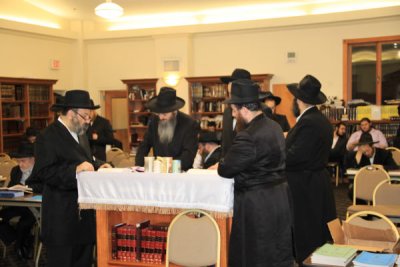 Hoshana Rabba 5771 at Tzemach Tzedek of Monsey