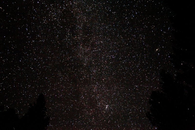 Summer night sky