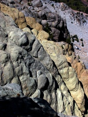 Wierd bubble gum rock formation