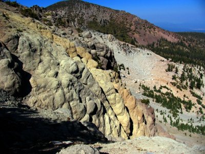 Wierd bubble gum rock formation