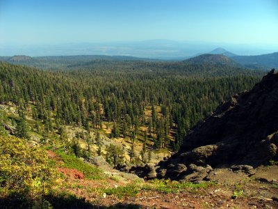 View NE in Thousand Lakes Wilderness