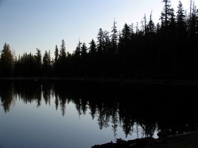 Magee Lake morning reflection