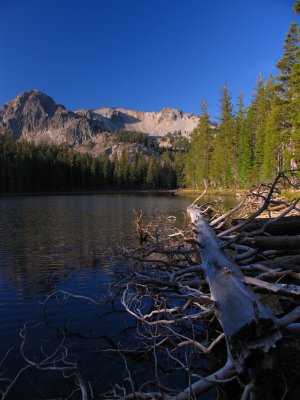 Everett Lake morning and Red Cliff