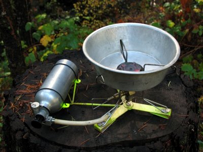 MSR Firefly Stove and windscreen bowl