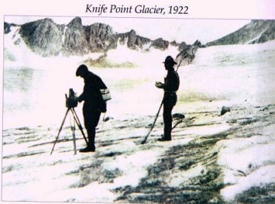 Knife Point Glacier 1922