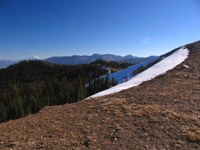 View south along Big Ridge from Pk 7025