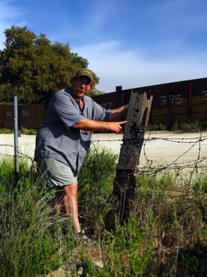 Monte at the 1977 PCT starting point