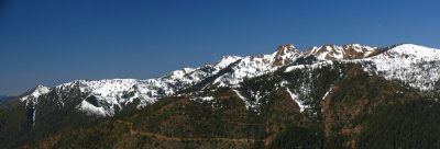Red Buttes springtime panorama