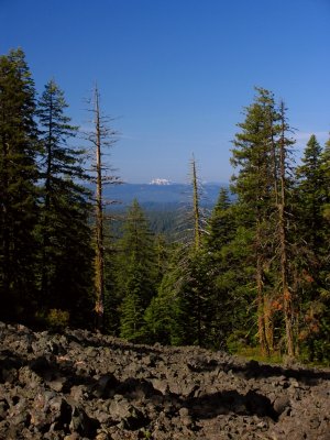 Mt Ashland seen from Brown Mtn