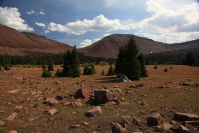 First Camp and Squaw Pass