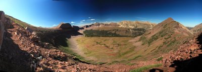 Red Knob Pass 180 Panorama