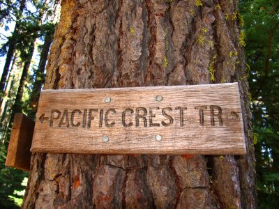 PCT Trail sign