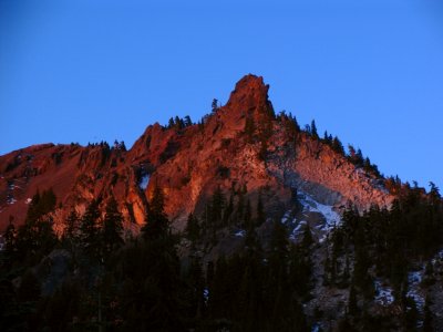 Sunrise on Devils Peak