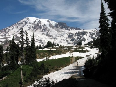 Paradise to Muir Camp route