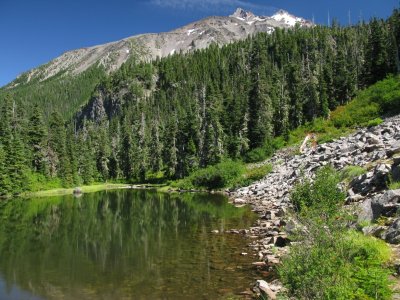 Unnamed lake before Jeff Park