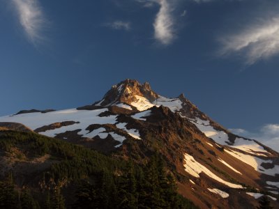 Mt Jefferson sunset