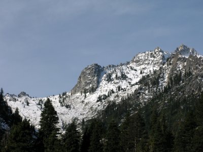 Sawtooth Peak above Bear Creek Canyon