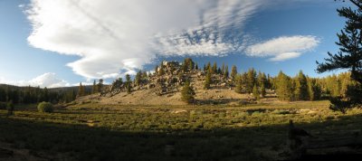 Diaz Creek Cow Camp Panorama