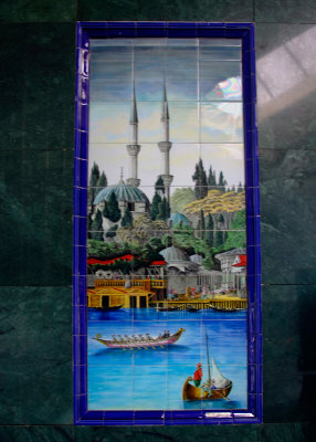 Mural In the Cable Car Station