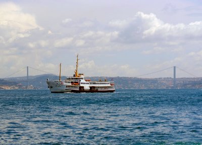 Boat on the Bosphorus