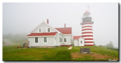 West Quoddy Head Lighthouse, Lubec Maine