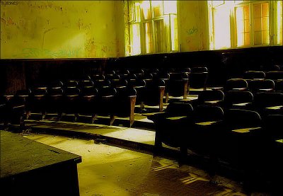the lecture auditorium