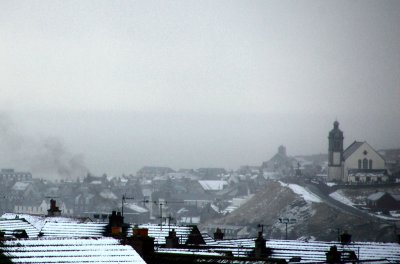 2nd December 2008  snowstorm at the coast