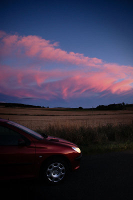 10th September 2010  pink sky