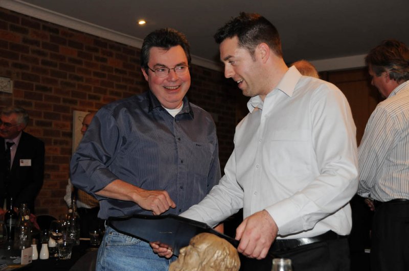Admiring Jason Jennings Winners Plaque