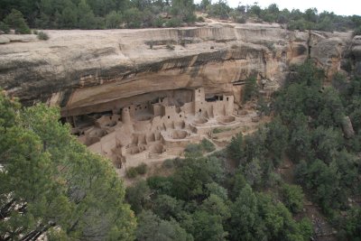 Wide view of Cliff Palace