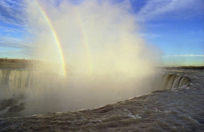 Double Rainbow at Niagra Falls, Canada