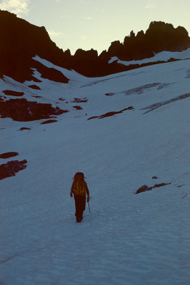 Morning on Quien Sabe Glacier