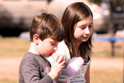 It wouldn't be a carnival without snowcones and cotton candy