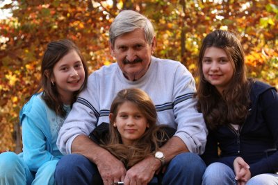 Papa and the girls