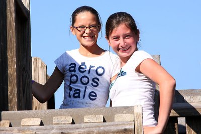 Jacklyn and friend Grace