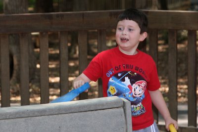 Fun in the sand box