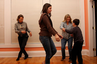 Line dancing fun