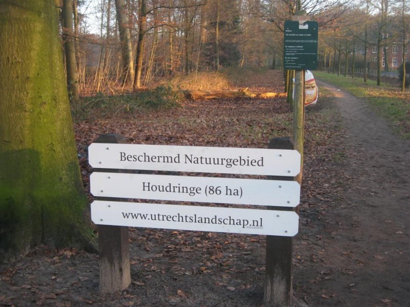 003 - Houdringe: hier betreed ik normaliter het Houdringebos